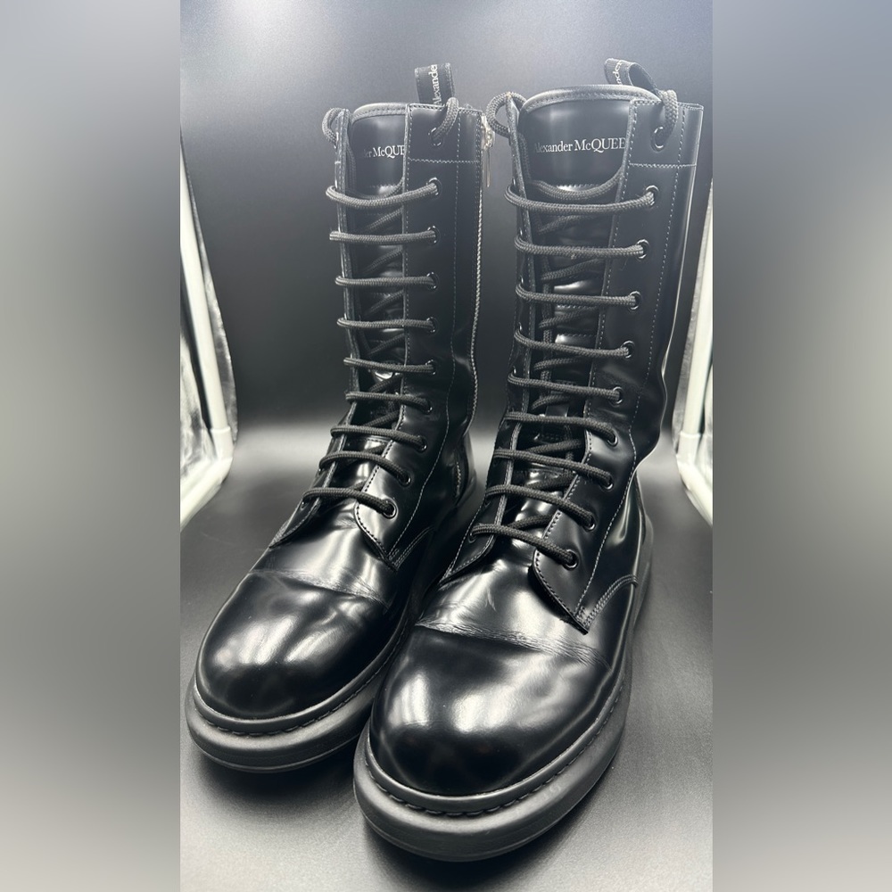 Alexander McQueen Zipper Boot